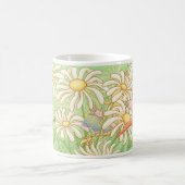 Mug Elfleda et kiwi dans les marguerites (Centre)