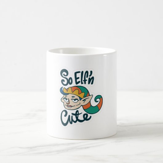 Mug Elf'n mignon Elf de Noël (Centre)