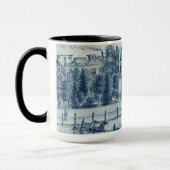 Mug Elgin Illinois Waverly House Hotel 1871 Railroad (Gauche)