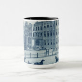 Mug Elgin Illinois Waverly House Hotel 1871 Railroad (Centre)