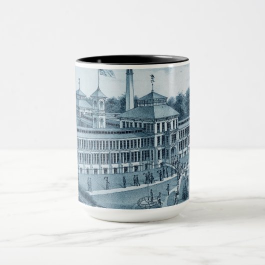 Mug Elgin Watch Factory 1871 Image Elgin Illinois (Centre)