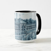 Mug Elgin Watch Factory 1871 Image Elgin Illinois (Devant droit)