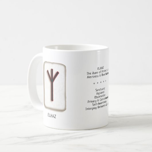Mug Elhaz RuneStone (Devant gauche)