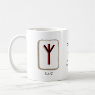 Mug Elhaz RuneStone