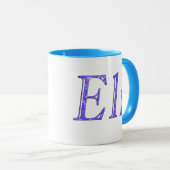 Mug Eli, Nom, Logo, (Devant droit)
