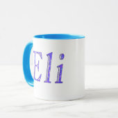 Mug Eli, Nom, Logo, (Devant gauche)