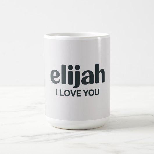 Mug Elijah ILove You (Centre)