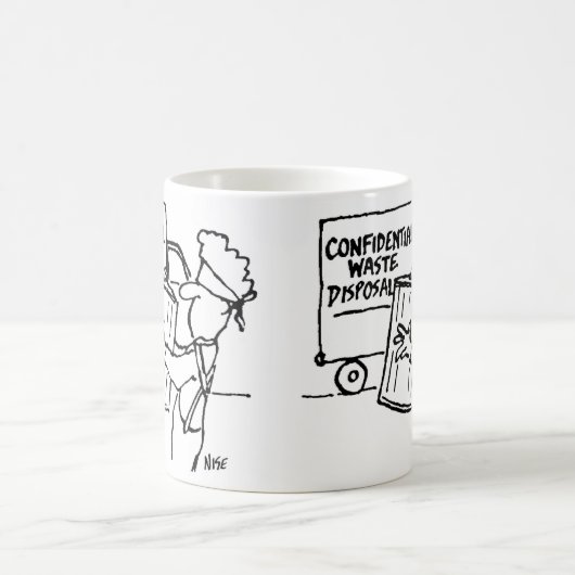 Mug Élimination confidentielle des déchets (Centre)