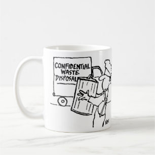 Mug Élimination des déchets confidentiels