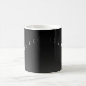 Mug Élipse lunaire de phase lunaire (Centre)