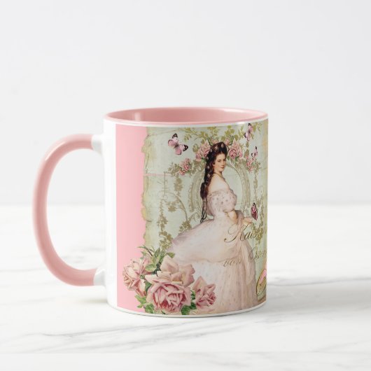 Mug Elisabeth de Bavière, impératrice d'Autriche Sissi (Gauche)