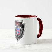 Mug Élite 82e division aéroportée (Devant droit)