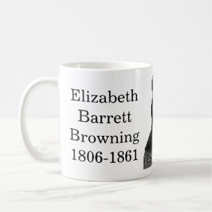Mug Elizabeth Barrett Browning citation à l'écriture
