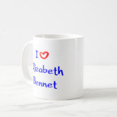 Mug elizabeth bennet (Devant gauche)