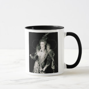 Mug Elizabeth I tiré par W.Derby et gravé par