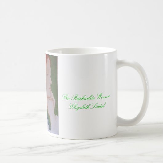 Mug Elizabeth Siddal - poésie (Droite)