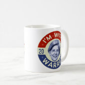 Mug Elizabeth Warren Présidente 2020 Démocrate Pic Ret (Devant droit)