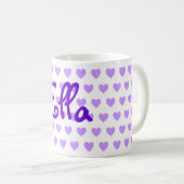 Mug Ella en violet (Devant droit)