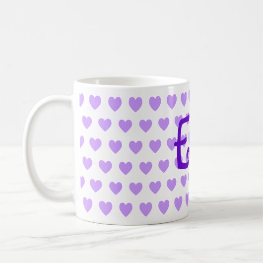 Mug Ella en violet (Gauche)