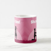 Mug Elle a dit Oui ! (Centre)