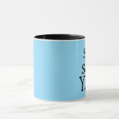 Mug Elle a dit oui!!!!! | Conception de célébration de (Centre)