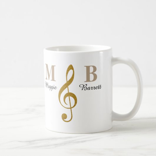 Mug elle adore la musique (Droite)