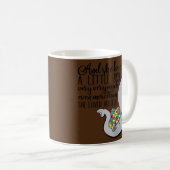 Mug Elle Aimait Un Petit Garçon Beaucoup Autisme Eléph (Devant droit)