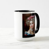 Mug Elle cherche l'amour par Xzendor7 (Devant droit)