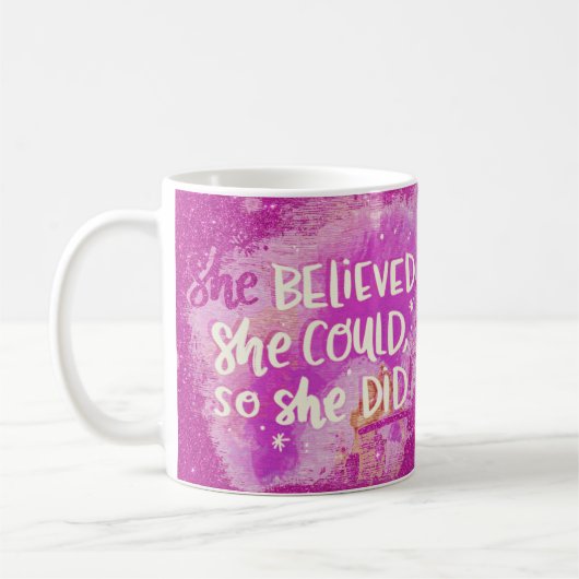 Mug Elle croyait (Gauche)