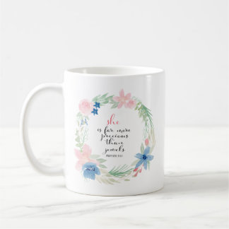 Mug Elle est beaucoup plus précieuse que les bijoux -