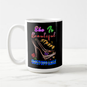 Mug Elle Est Belle Forte Inarratable