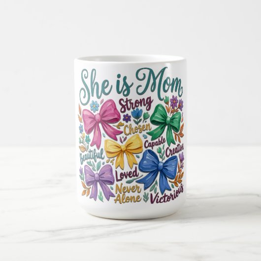 Mug Elle Est Belle Maman (Centre)