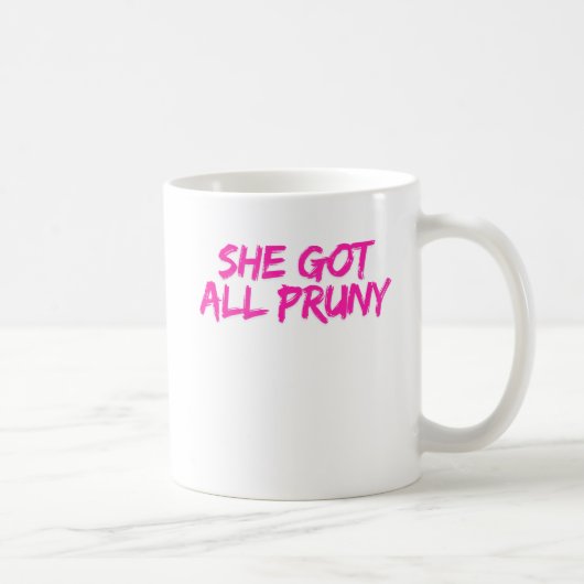 Mug Elle est devenue toute fripée (Droite)