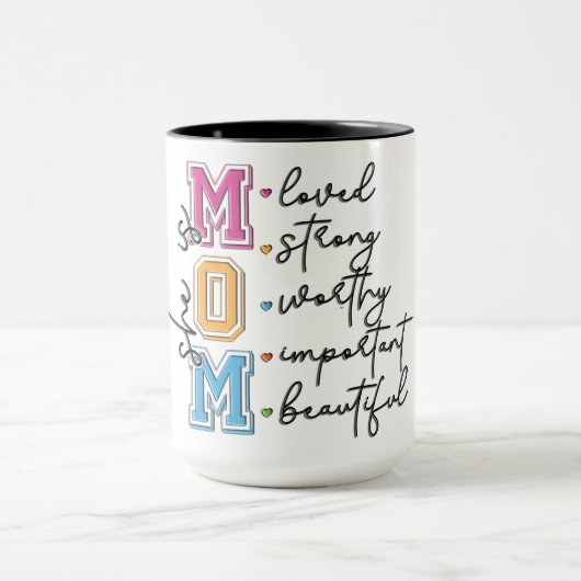Mug Elle est maman inspirante (Centre)