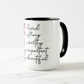 Mug Elle est maman inspirante (Devant droit)