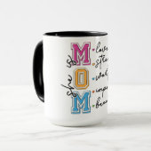 Mug Elle est maman inspirante (Devant gauche)