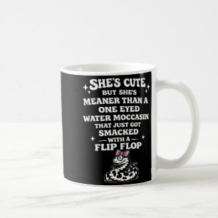 Mug Elle est mignonne mais elle est plus méchante qu'u