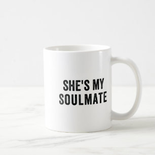 Mug Elle est mon âme sœur je ne le connais pas Funny M