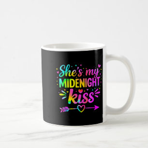 Mug Elle est mon baiser de minuit Joyeux Nouvel An Cou