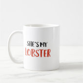 Mug Elle est mon homard (Gauche)