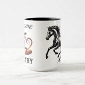 Mug Elle est partie (Centre)