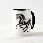 Mug Elle est partie (Devant droit)