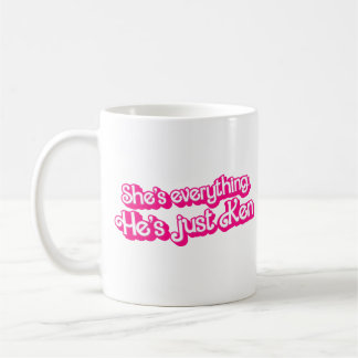 Mug Elle est tout - Il est juste Ken