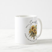 Mug Elle Est Une Inspiration Tournesol (Devant droit)