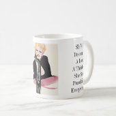 Mug Elle est une rêveuse… (Devant droit)
