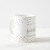 Mug Elle Feuille une petite étincelle où elle va (Devant gauche)