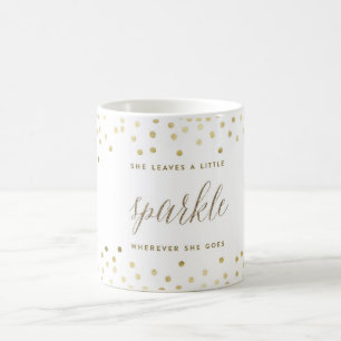 Mug Elle la laisse à une peu d'étincelle là où tas
