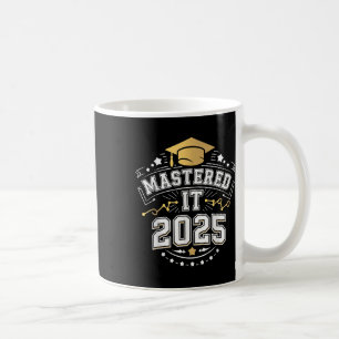 Mug Elle l'a maîtrisé 2025 Master en diplôme Gif