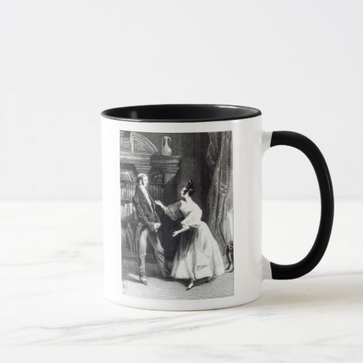 Mug Elle lui a alors dit ce que Darcy a eu (Droite)