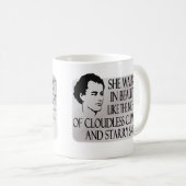 Mug Elle marche dans la beauté (Devant droit)